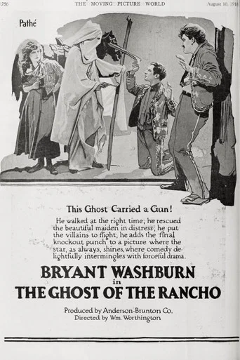 Movie poster for The Ghost of the Rancho (1918)