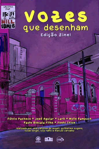 Movie poster for Vozes que Desenham: Edição Zine! (2025)