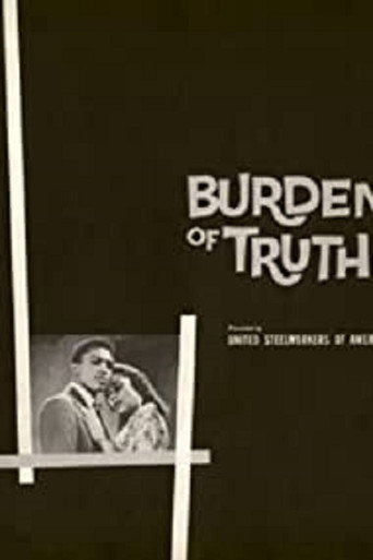 Movie poster for Burden Of Truth (1957)