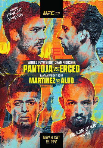 Movie poster for UFC 301: Pantoja vs. Erceg (2024)