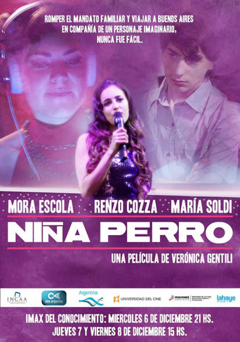 Movie poster for Niña perro (2017)
