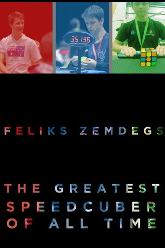 Movie poster for The Greatest Speedcuber of All Time (2019)