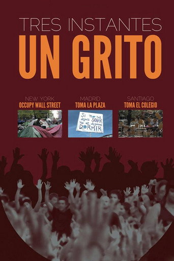 Movie poster for Tres instantes, un grito (2013)
