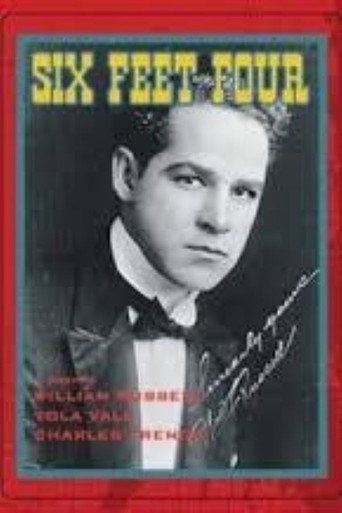Movie poster for Six Feet Four (1919)