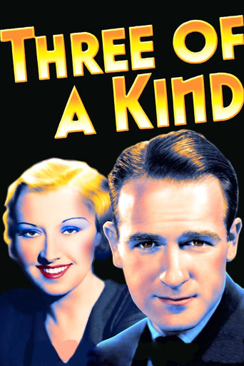 Movie poster for Three of a Kind (1936)