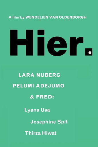 Movie poster for Hier. (2021)