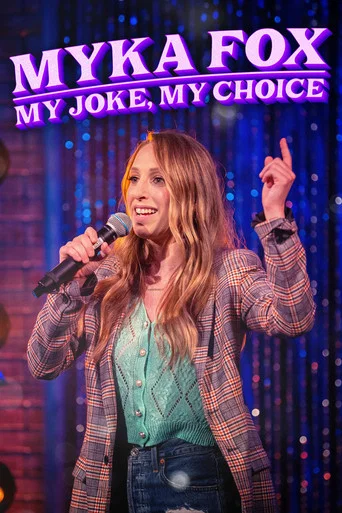 Movie poster for Myka Fox: My Joke, My Choice (2024)