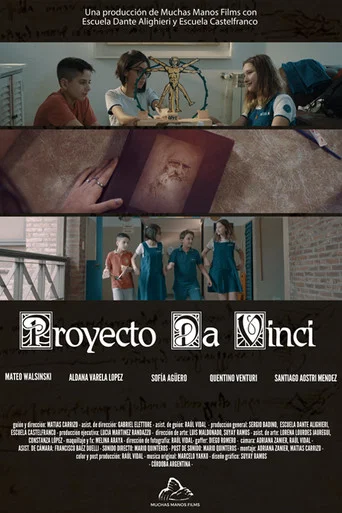 Movie poster for da Vinci project (2019)