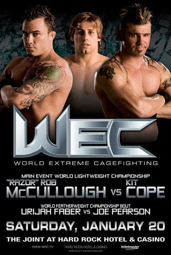 Movie poster for WEC 25: McCullough vs. Cope (2007)