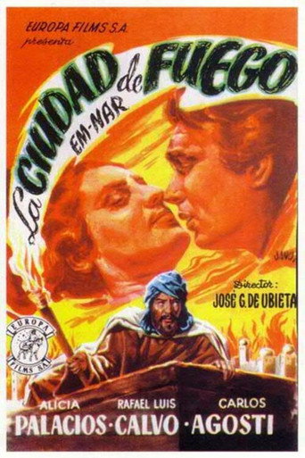 Movie poster for Em Nar, la ciudad de fuego (1952)