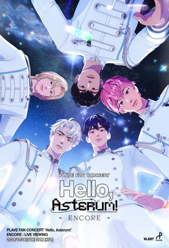 Movie poster for PLAVE FAN CONCERT [Hello, Asterum!] ENCORE: LIVE VIEWING (2024)
