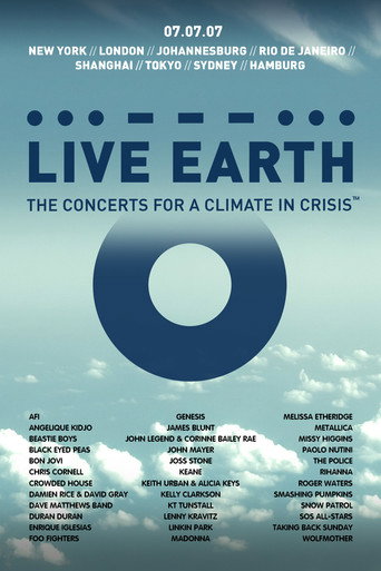 Series poster for Live Earth: A Concert for a Climate in Crisis