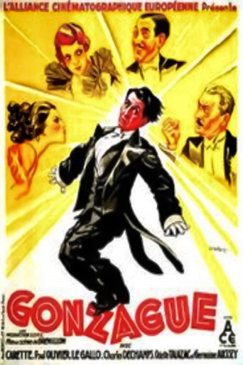 Movie poster for Gonzague (1934)