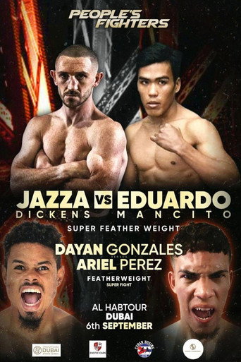 Movie poster for Jazza Dickens vs. Eduardo Mancito (2024)