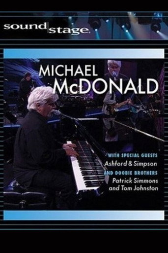Movie poster for Michael McDonald: Live on Soundstage (2008)