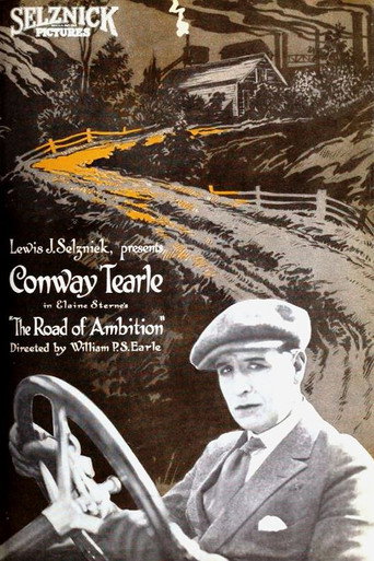 Movie poster for The Road of Ambition (1920)