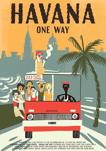 Movie poster for Havanna, csak oda (2016)