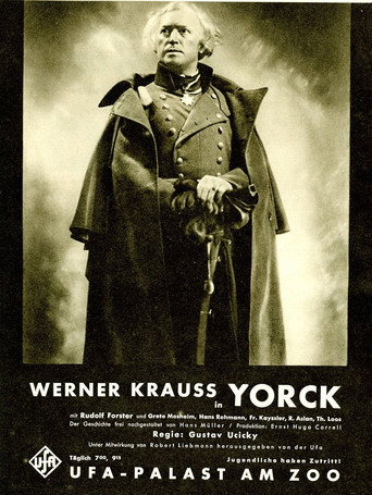 Movie poster for Yorck (1931)
