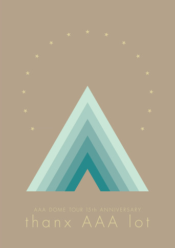 AAA DOME TOUR 15th ANNIVERSARY -thanx AAA lot- poster