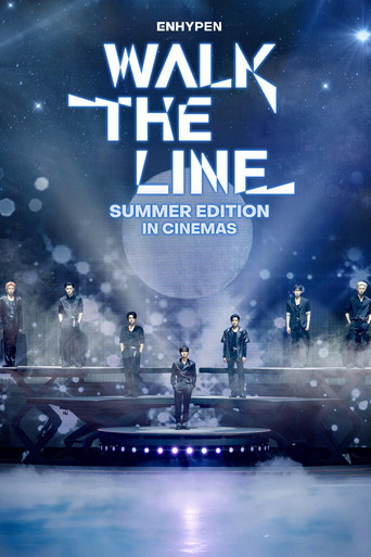 Movie poster for ENHYPEN [WALK THE LINE SUMMER EDITION] IN CINEMAS (2026)