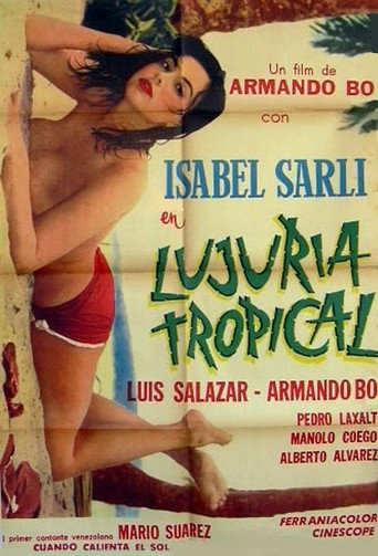 Movie poster for Lujuria tropical (1964)