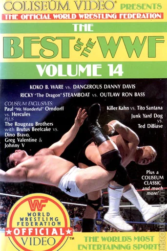 Movie poster for The Best of the WWF: volume 14 (1987)