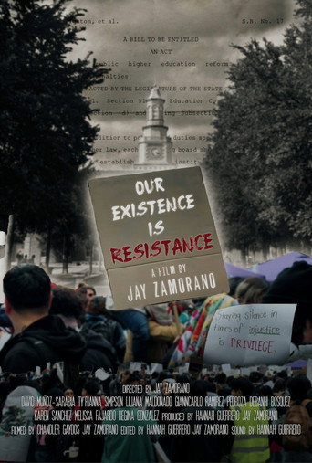 Movie poster for Our Existence Is Resistance