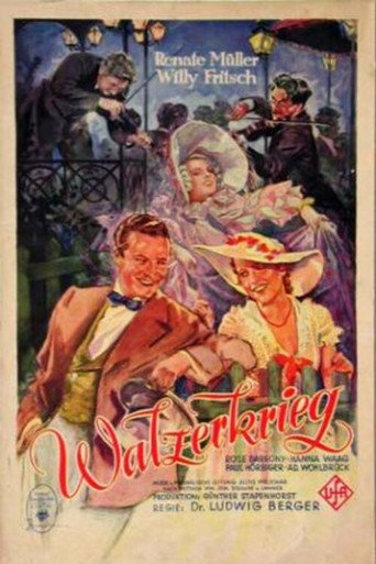 Movie poster for Waltz War (1933)