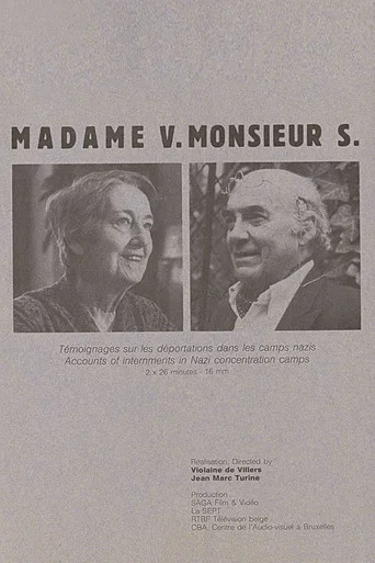 Movie poster for Madame V. Monsieur S. (1989)