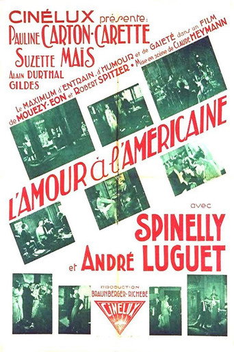 Movie poster for American Love (1931)
