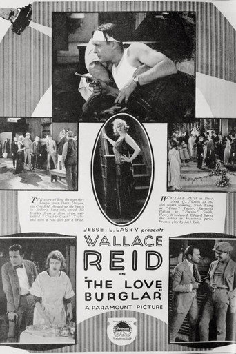 Movie poster for The Love Burglar (1919)