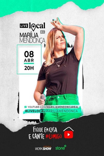 Movie poster for Marília Mendonça #LiveLocal Fique em casa (2020)