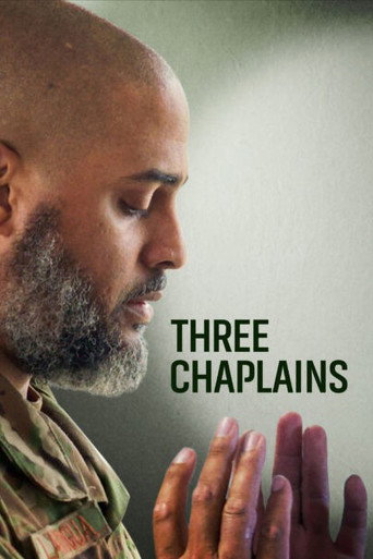 Movie poster for Three Chaplains (2023)