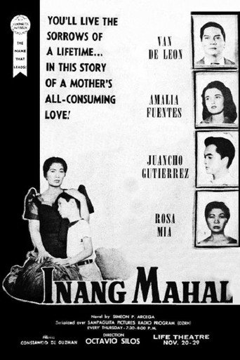 Movie poster for Inang Mahal (1956)