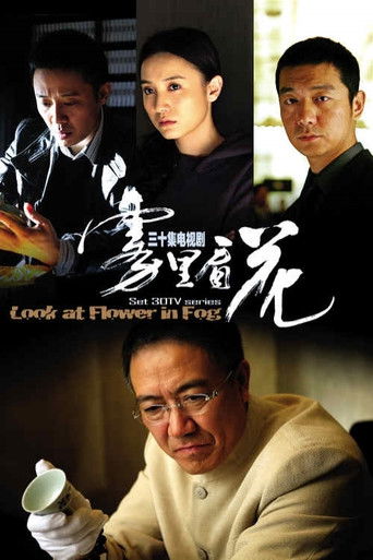 Look at Flower in Fog poster