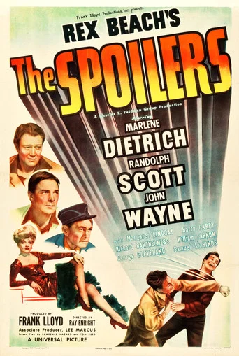Movie poster for The Spoilers (1942)