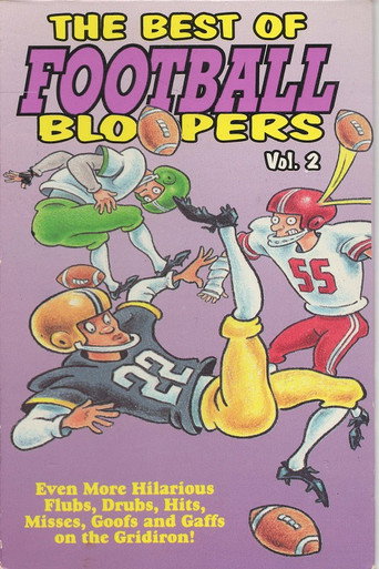 Movie poster for The Best of Football Bloopers Vol. 2 (1991)