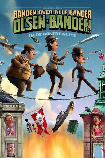 Movie poster for Olsen Gang Gets Polished (2010)