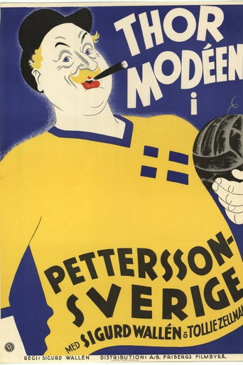 Movie poster for Pettersson - Sverige (1934)