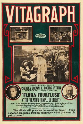 Movie poster for The Fates and Flora Fourflush (1914)