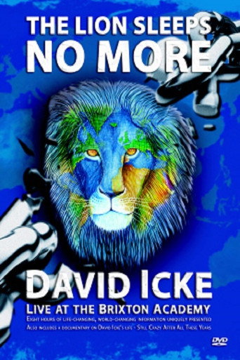 Movie poster for David Icke The Lion Sleeps No More (2010)