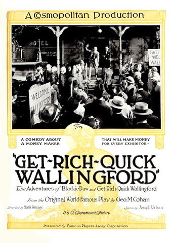 Movie poster for Get-Rich-Quick Wallingford (1921)