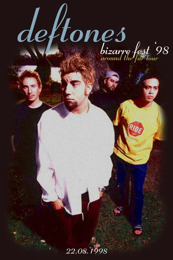 Movie poster for Deftones: Live at Bizzare Fest ‘98 (1998)