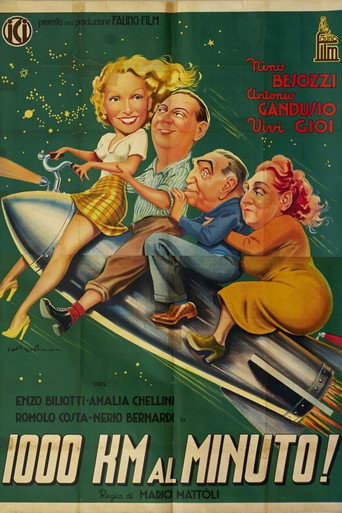 Movie poster for 1000 km per minute! (1939)