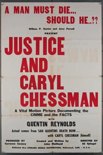 Movie poster for Justice and Caryl Chessman (1960)