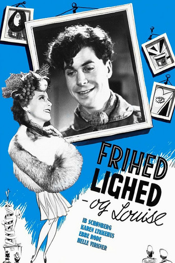 Movie poster for Frihed, lighed og Louise (1944)