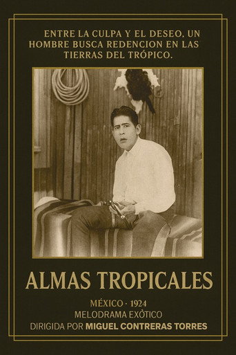 Movie poster for Almas tropicales (1924)