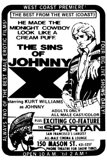 Movie poster for The Sins of Johnny X (1975)