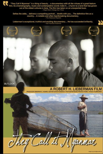 Movie poster for They Call It Myanmar: Lifting the Curtain (2012)