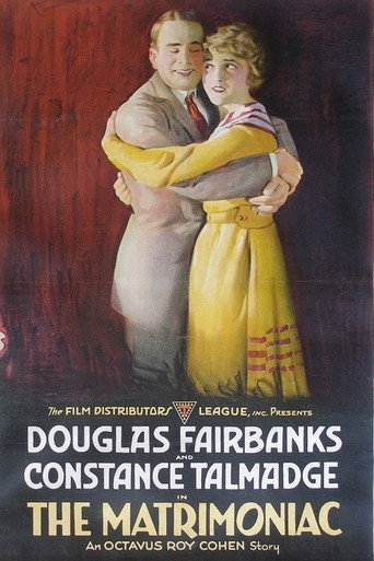 Movie poster for The Matrimaniac (1916)